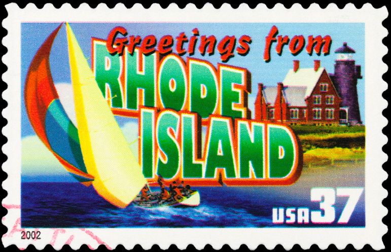 Rhode island stamp